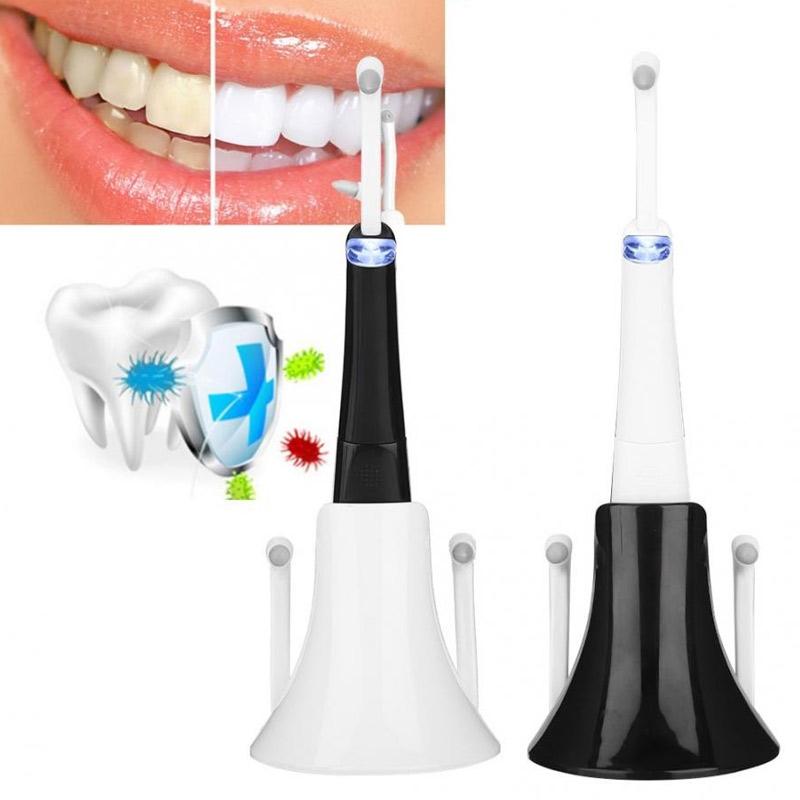 Jual Eds Teeth Whitening Kit Sonic Vibration Tooth Whitener With Led Light W 3 Grinding Heads Black Online September 2020 Blibli Com