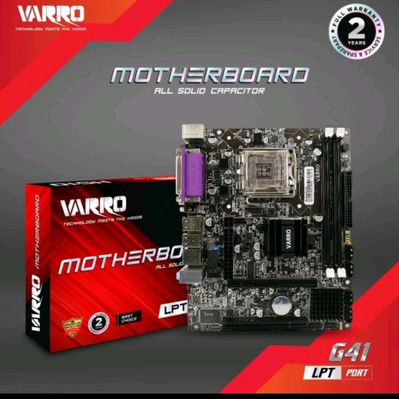 Jual Motherboard Varro G41 LPT Socket LGA 775 di Seller