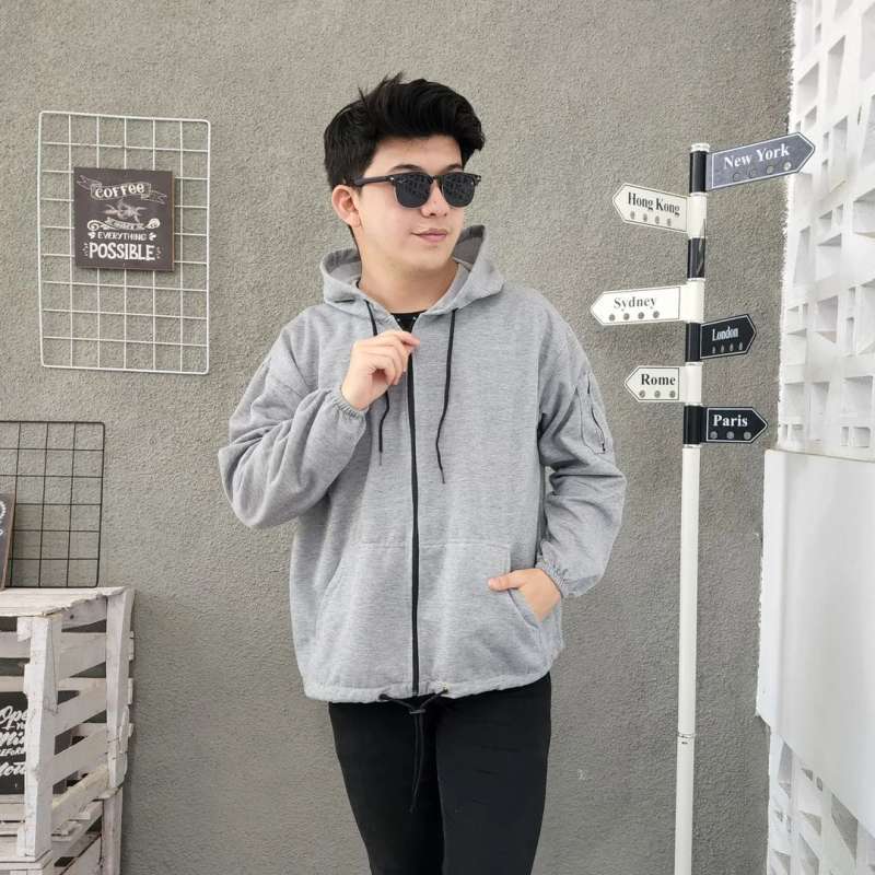Bahan sweater hoodie on sale