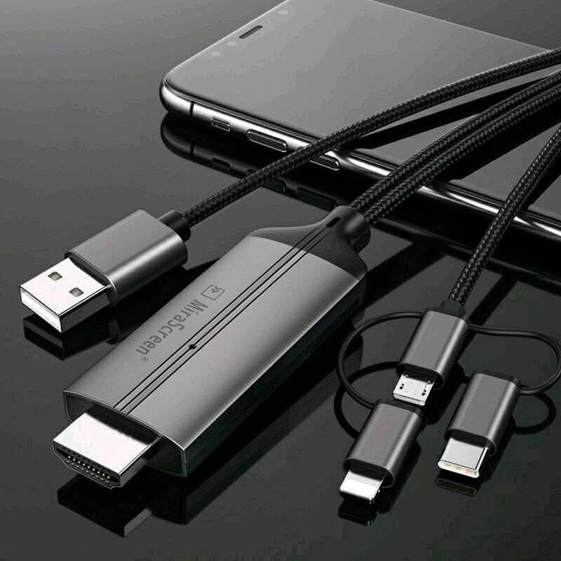 Type C Micro Usb Digital Av Adapter USB C Type C To HDMI Cable TV AV