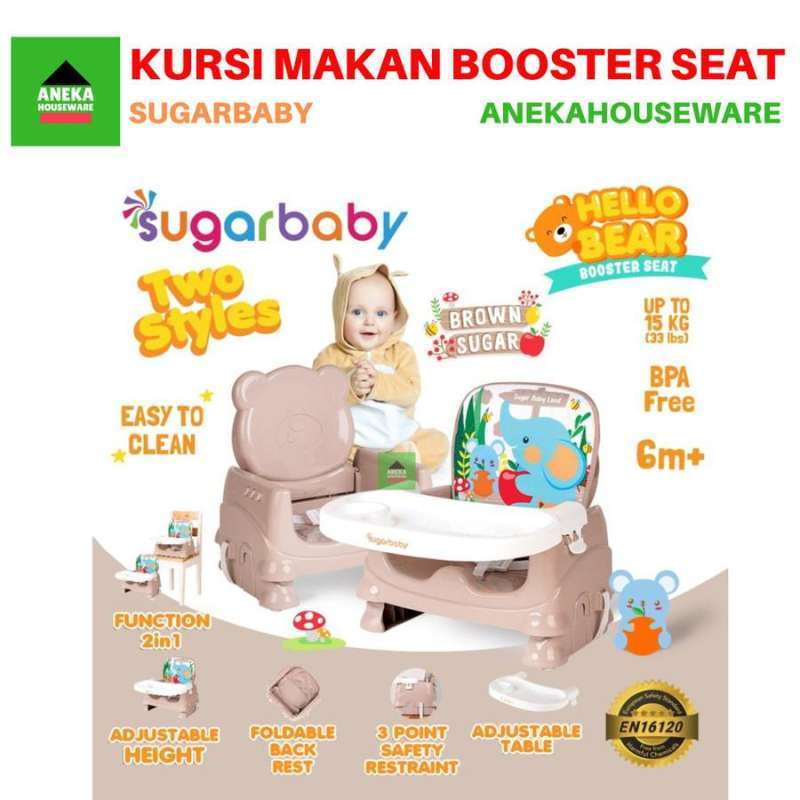 Jual Baby Chair Sit On Me Folding Booster Seat Sugar Baby di