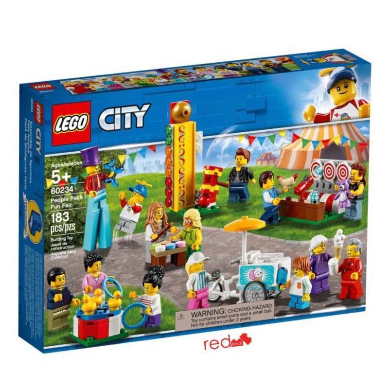 Promo LEGO City 60234 People Pack Fun Fair Diskon 39% Di Seller