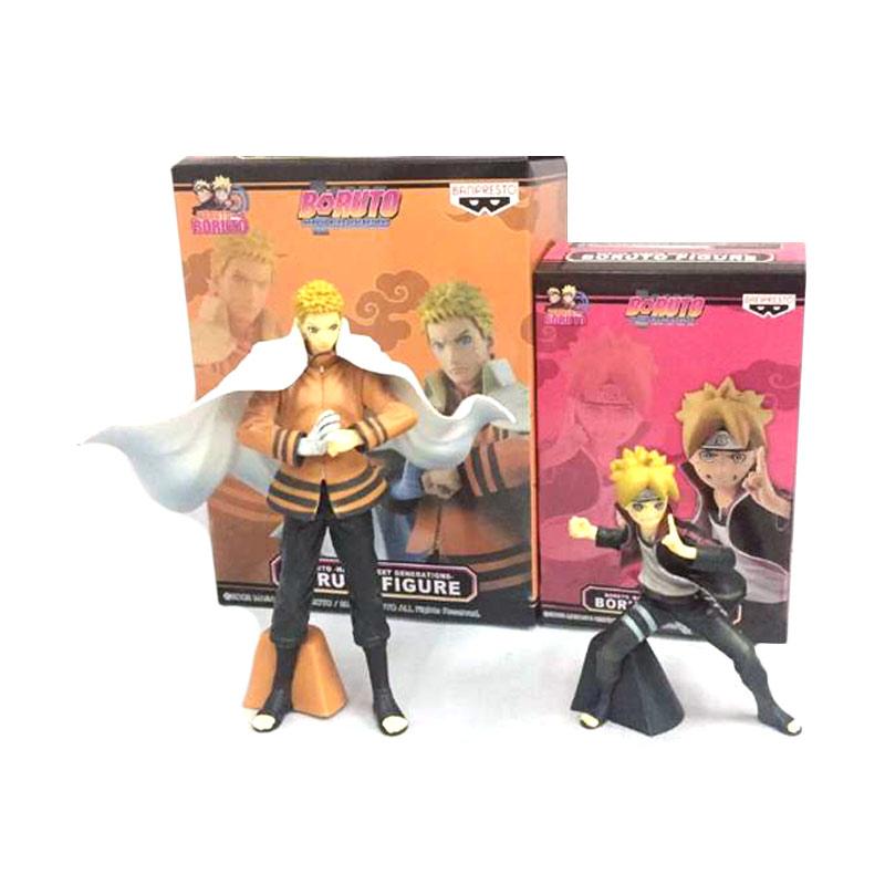 Jual Oem Naruto Boruto Kakashi Shikamaru Sasuke Set Action Figure