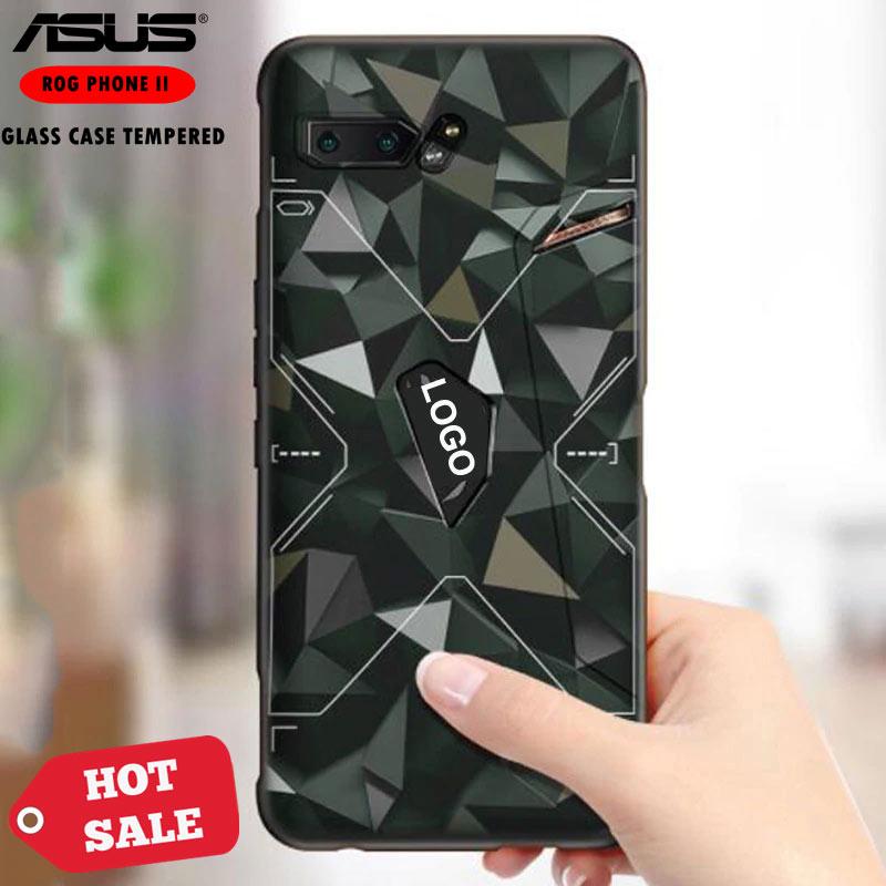Jual Case Asus Rog Phone 2 Army Military Tempered Backdoor Casing Glass Online November 2020 Blibli