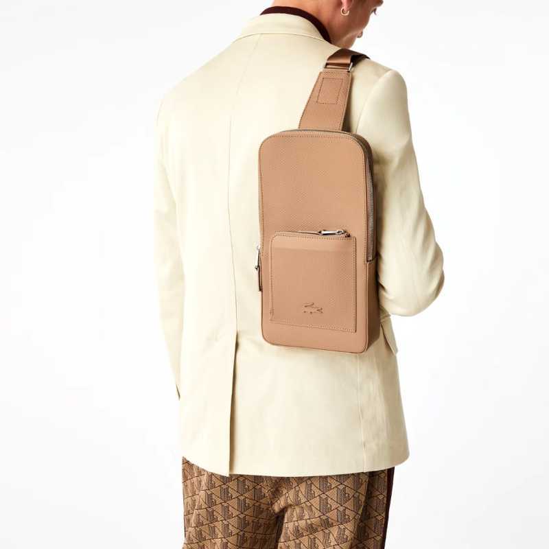 Lacoste Men's Chantaco Snug Leather Bag