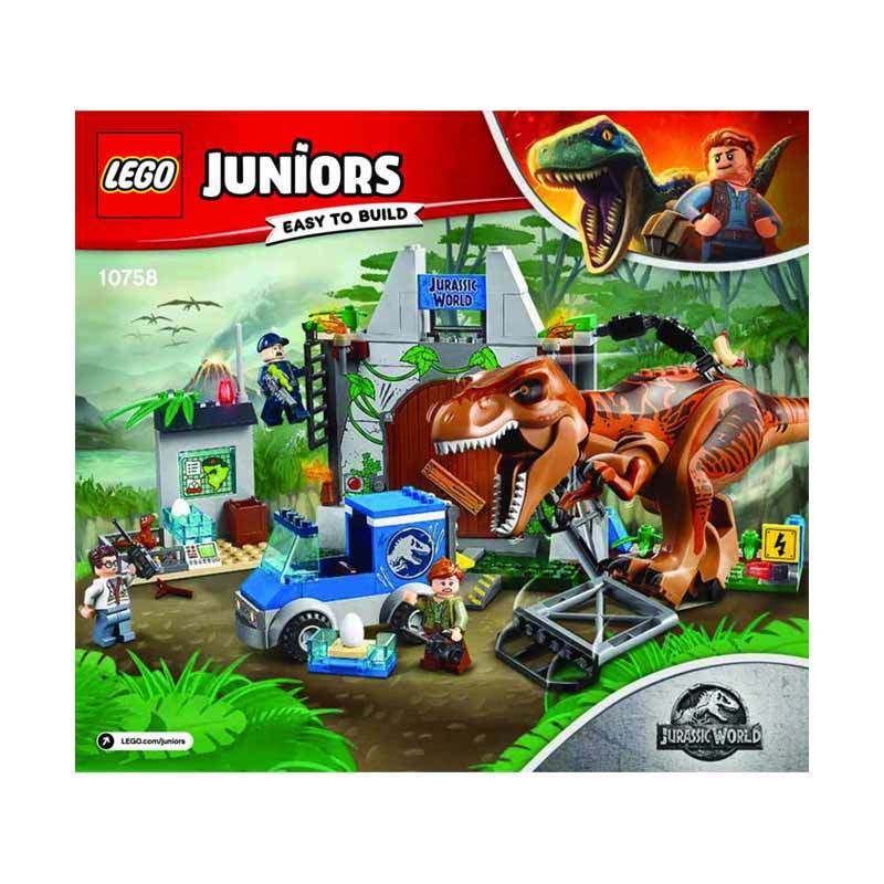 lego t rex breakout set