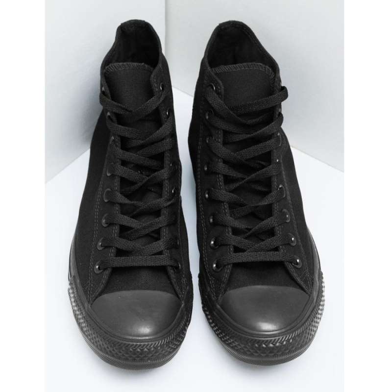 Promo SEPATU SNEAKERS CONVERSE CHUCK TAYLOR ALL STAR CANVAS HI FULL BLACK  Diskon 44% di Seller blacksweet_id - Griya citra madina | Blibli