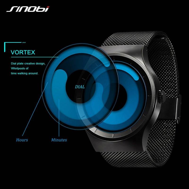 Jual Sinobi Ziiiro Mercury Mesh Band Keren Jam Tangan Pria Original S9659 Online Januari 2021 Blibli