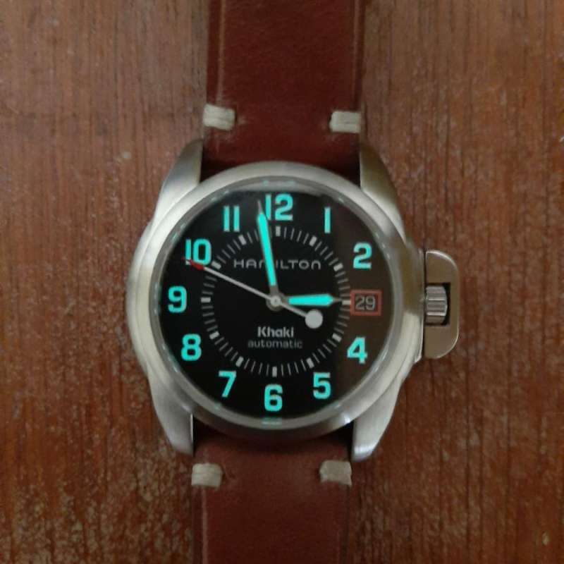 Jual original jam tangan hamilton 6305 automatic 2nd di Seller