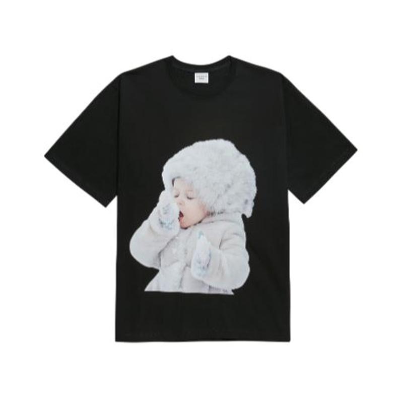 Jual Adlv Snow Baby Face Kid S T Shirt Black Online September 2020 Blibli Com