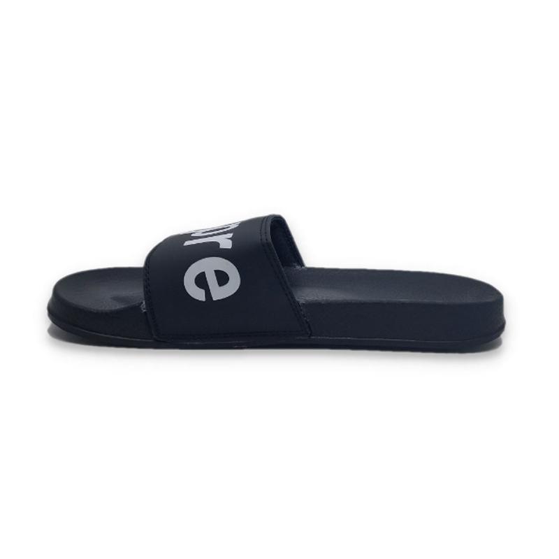 black supreme slides