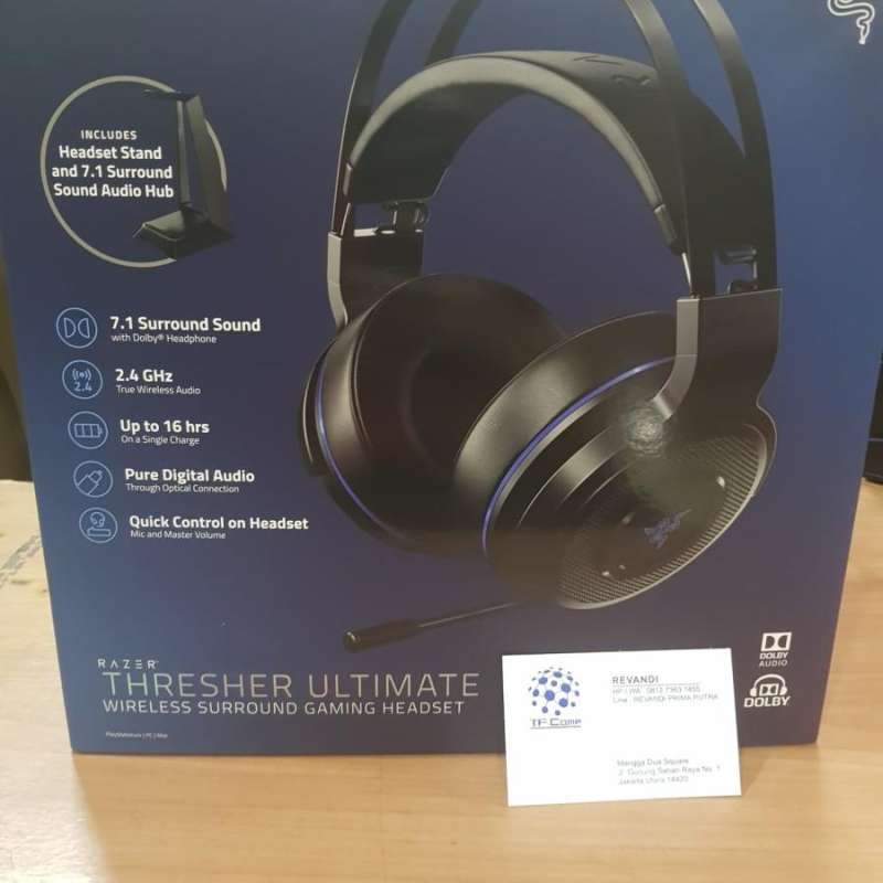Jual Razer Thresher Ultimate For Playstation 4 Wireless Gaming