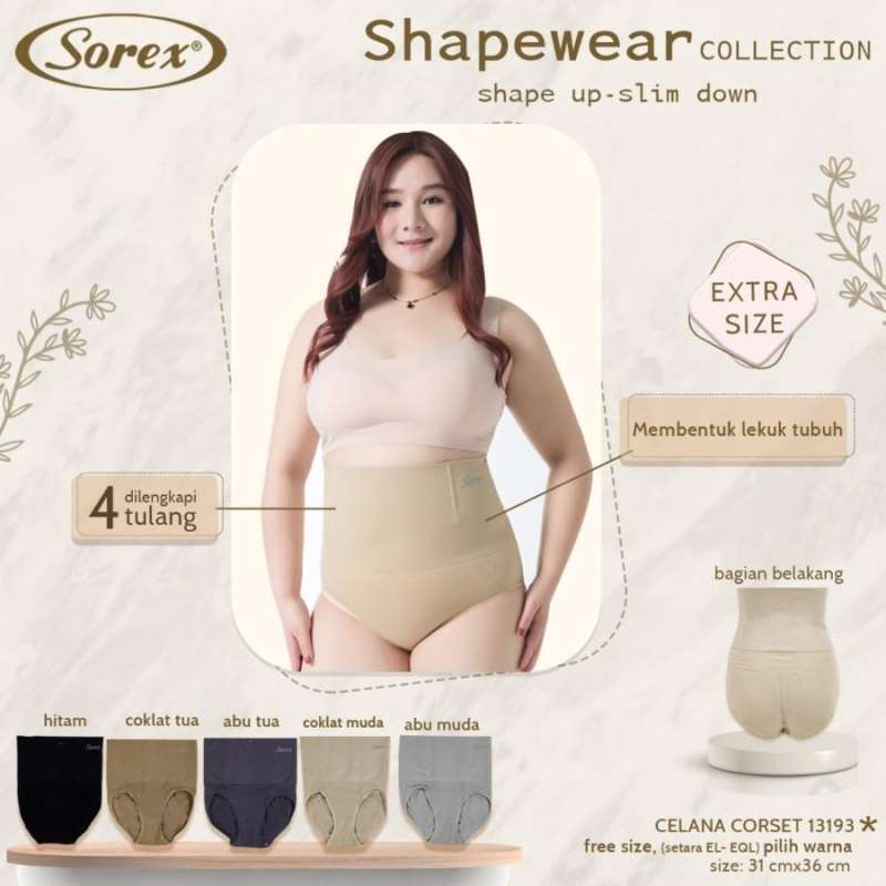 Korset Rajut Sorex Khusus Big Size Slimming Pant Sorex 13193