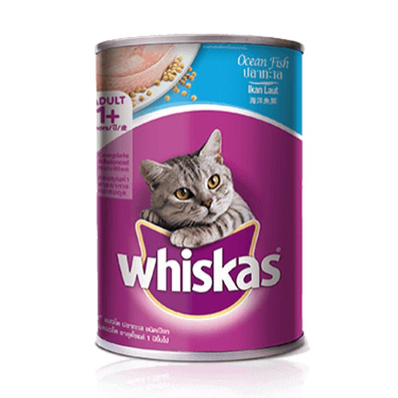Jual Whiskas Ocean Fish Makanan Kucing Kaleng Adult 1 Online Desember 2020 Blibli