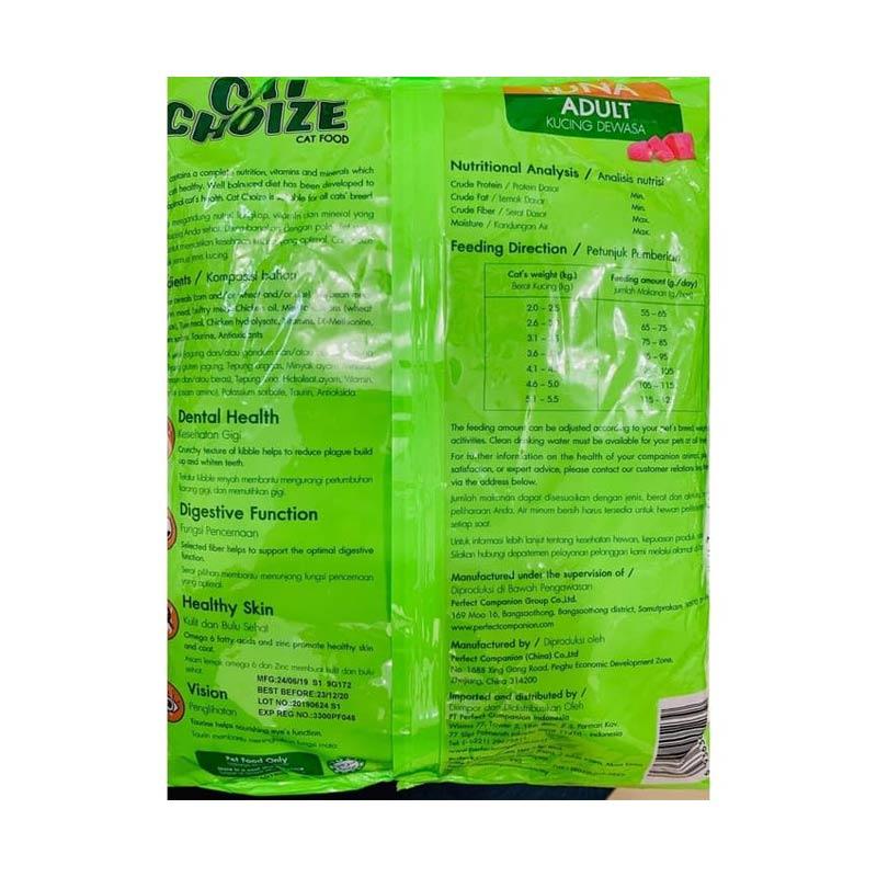 Promo cat choize Makanan Kucing Adult [800 g] di Seller Rumah 