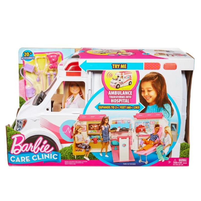 barbie bus set