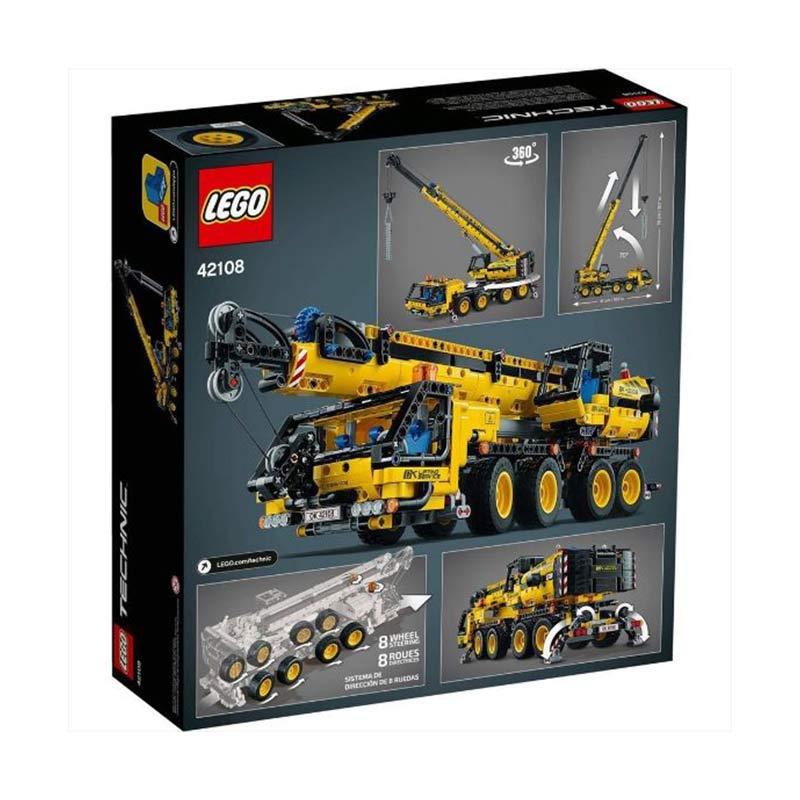 LEGO Technic 42108 Mobile Crane Blocks Stacking Toys