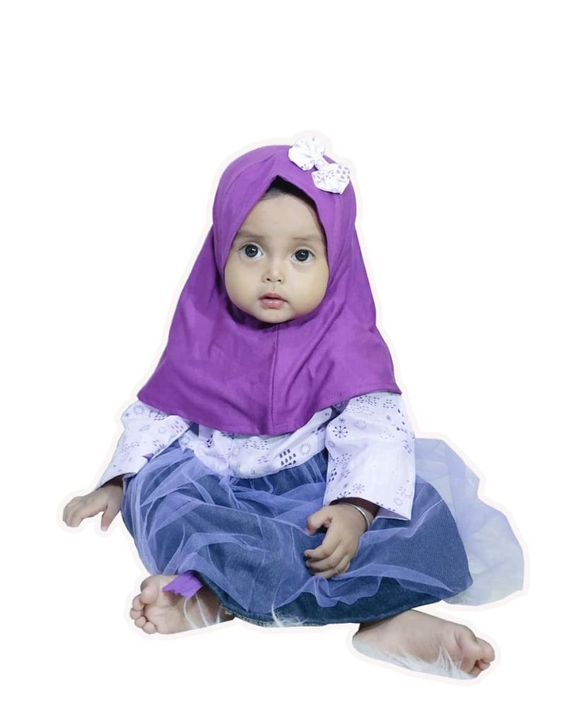 Jual Elbi Bianca Baby Set Gaun Muslim Bayi Perempuan With Jilbab Online September 2020 Blibli Com