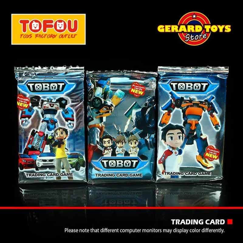 Jual Mainan Kartu Tobot Trading Cards Game Hologram 1