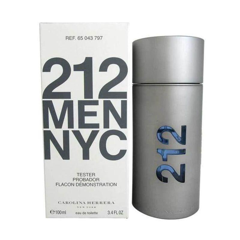 Jual Carolina Herrera 212 Men Nyc Edt Parfum Pria 100 Ml Tester Online November 2020 Blibli