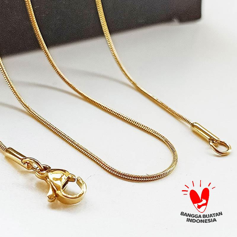 Jual Vee Model Belut Ular Bulat Titanium Kalung Unisex 50 Cm Online Februari 2021 Blibli Hublot big bang one click sang bleu king gold white diamonds. vee model belut ular bulat titanium kalung unisex 50 cm