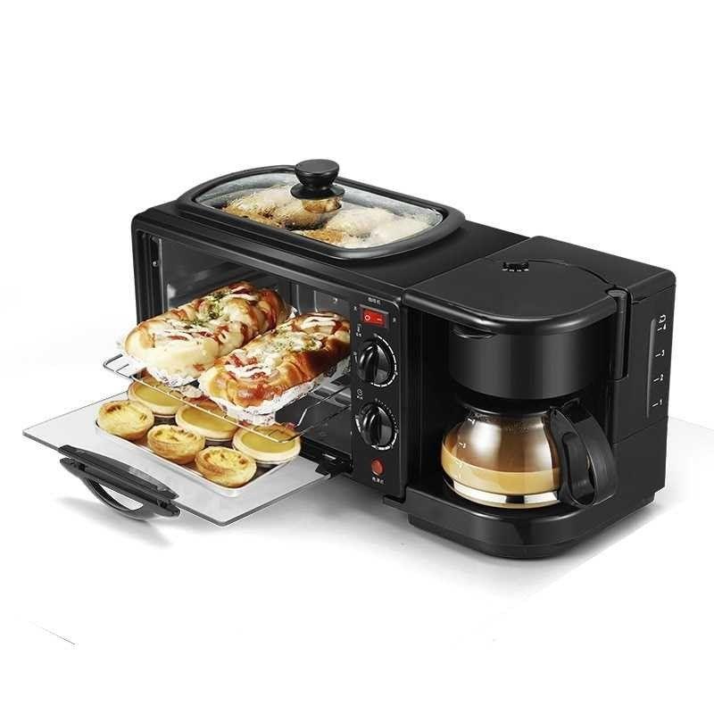 Jual Cukyi Xqh376gf Breakfast Machine 3 In 1 Oven Mesin Kopi Grill 600 450w Online Mei 2020 Blibli Com