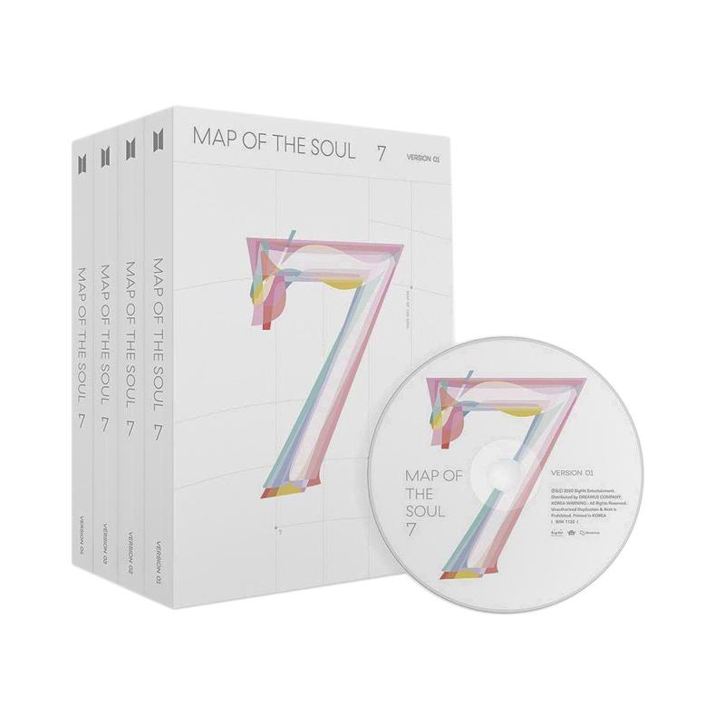 Jual Bts Bangtan Boys Map Of The Soul 7 Album Folded Poster Extra Photocards Set Random Ver Online September 2020 Blibli Com