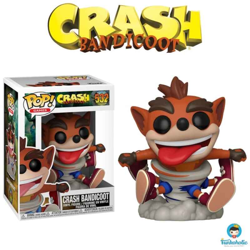 532 Games Crash Bandicoot Vinyl Figure 