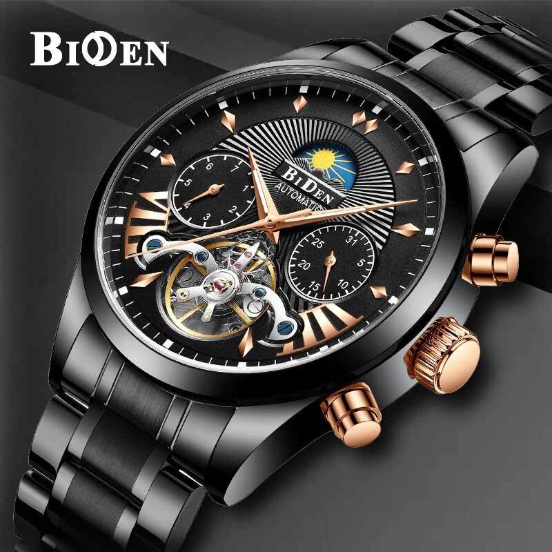 Jual Biden Fashion Luxury Stainless Steel Band Jam Tangan Pria Online September 2020 Blibli Com
