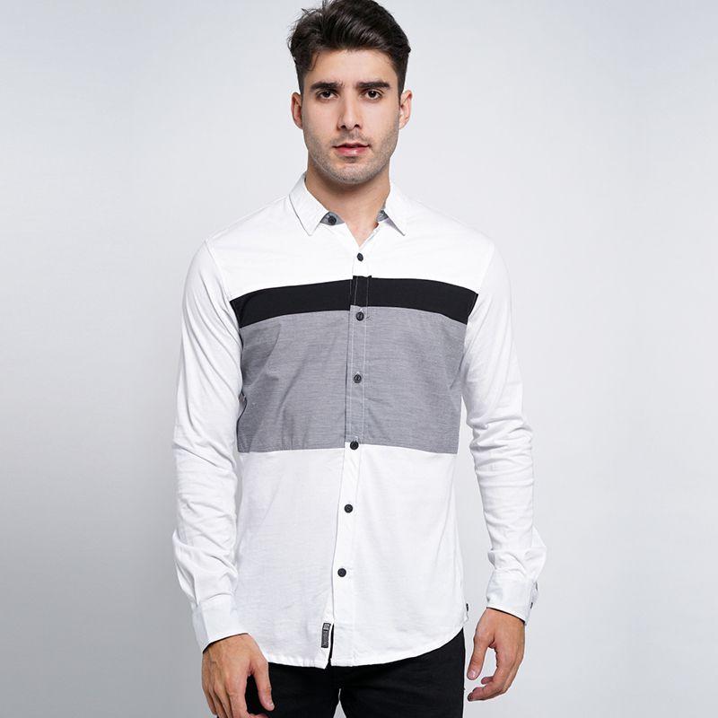 Jual Cressida Baju Kasual Pria White Mkscm 992072 Online Mei 2021 Blibli
