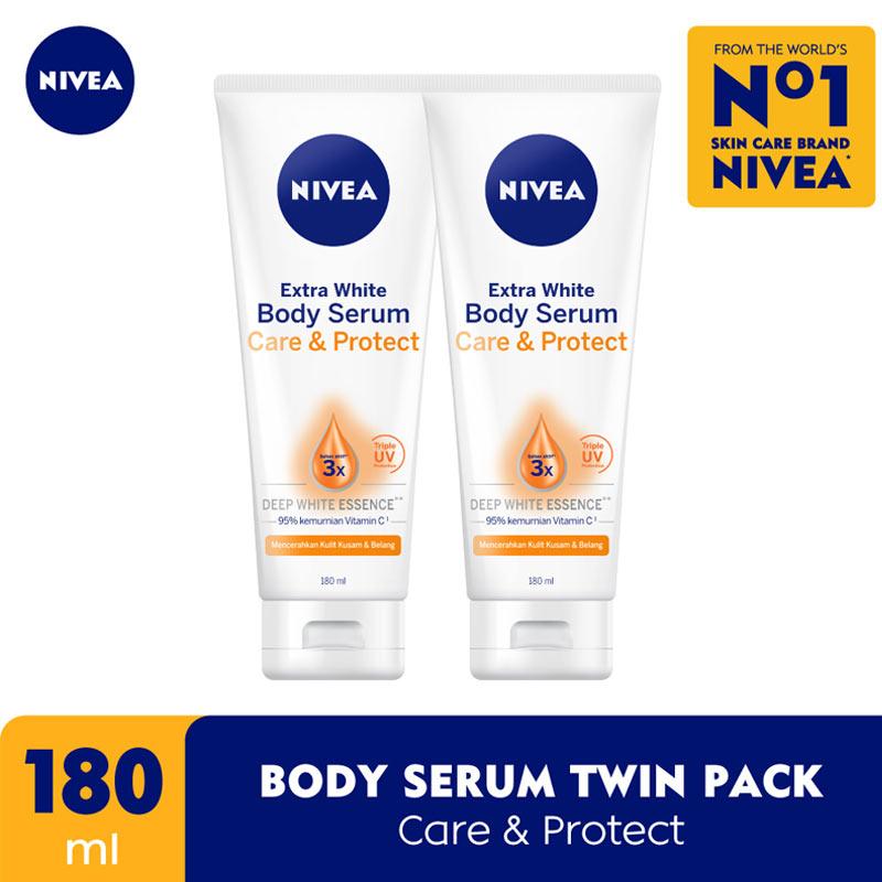 nivea body serum care & protect