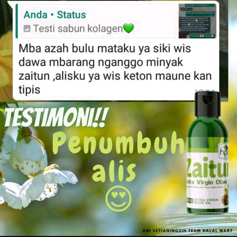 Jual Minyak Zaitun Sinai Olive Oil HNI HPAI di Seller Khoma99 - Sawo, Kab.  Mojokerto | Blibli
