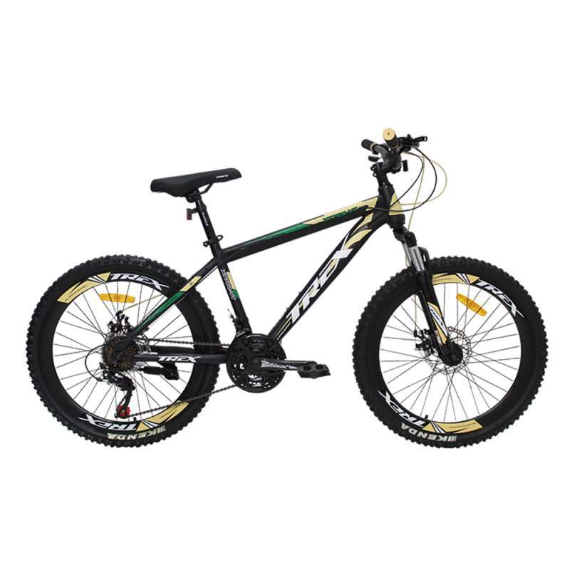 Promo Sepeda TREX MTB 24 XT 780VT Black Cream Diskon 9 di