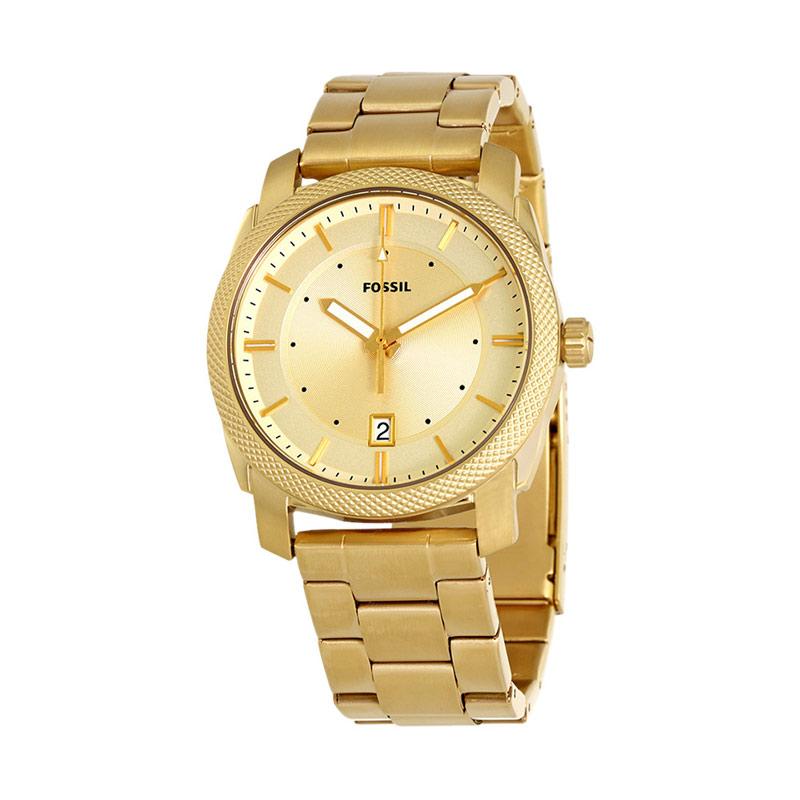 Jual Fossil Champagne Dial Gold Tone 