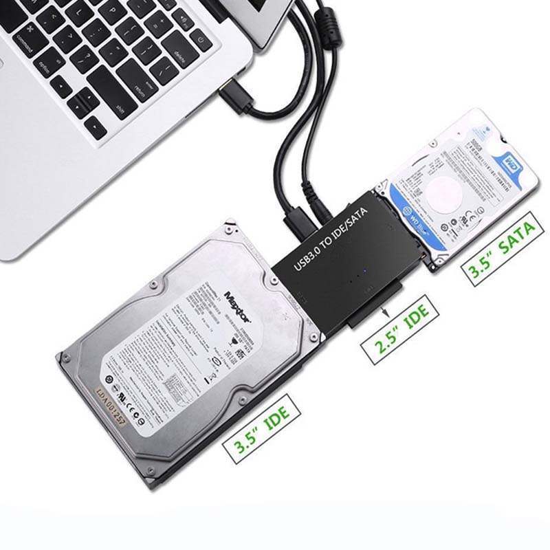 Jual Eds Sata Combo Usb Ide Sata Adapter Hard Disk Sata To Usb3 0 Data Transfer Converter For 2 5 3 5 Optical Drive Hdd Ssd Online November 2020 Blibli Com