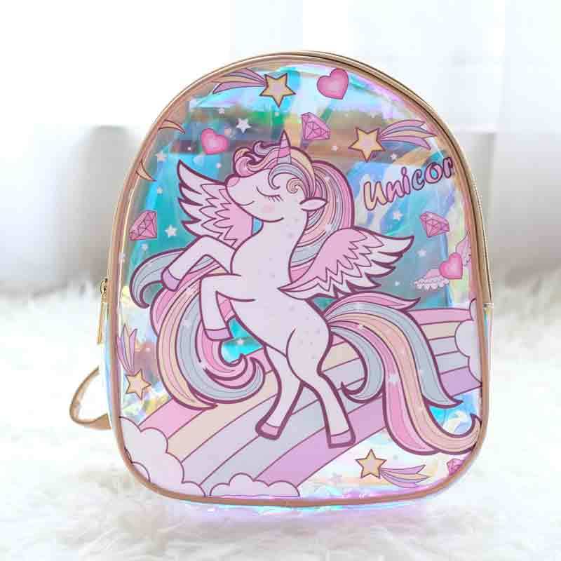 Jual Faye Korean Hologram Unicorn Wings Rainbow Korean Kids Ld 81