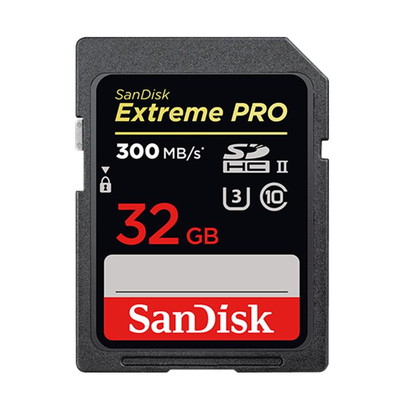 Jual Sandisk Extremepro Sdhc Memory Card Uhs Ii 32 Gb 300 Mbps 2000 X Online Agustus 2020 Blibli Com