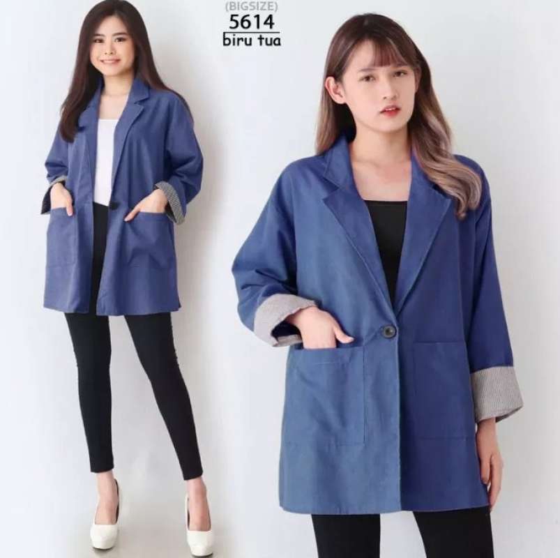 Style baju blazer online