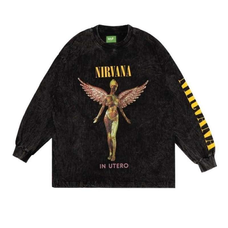 Jual Long Sleeve Nirvana In Utero Modern Bootleg Di Seller
