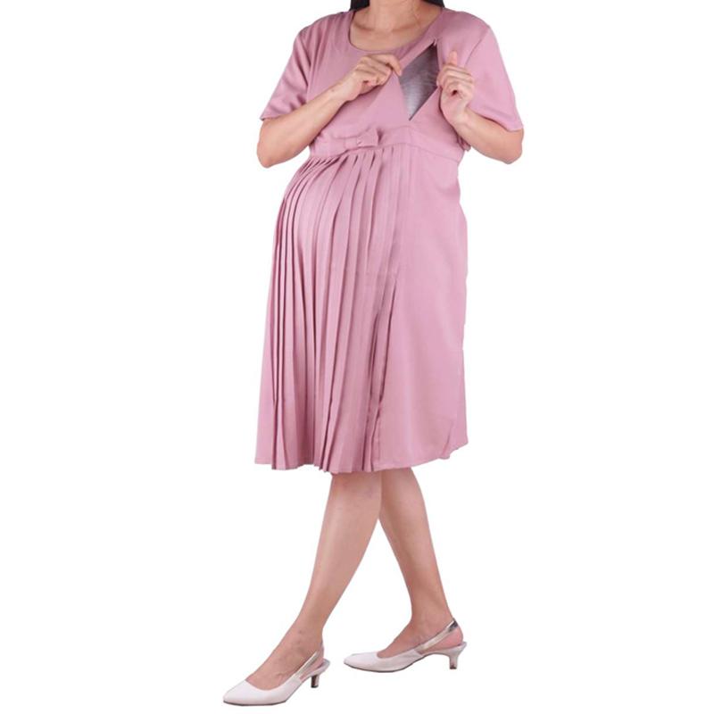 Jual Hmill 1758 Baju Dress Ibu Hamil Menyusui Terbaru Juni 2021 Blibli
