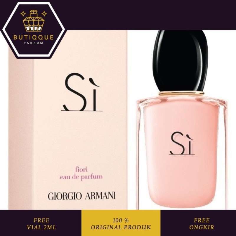 Promo Parfum Armani SI Di Fiori EDP 100ml Original Full Set Diskon