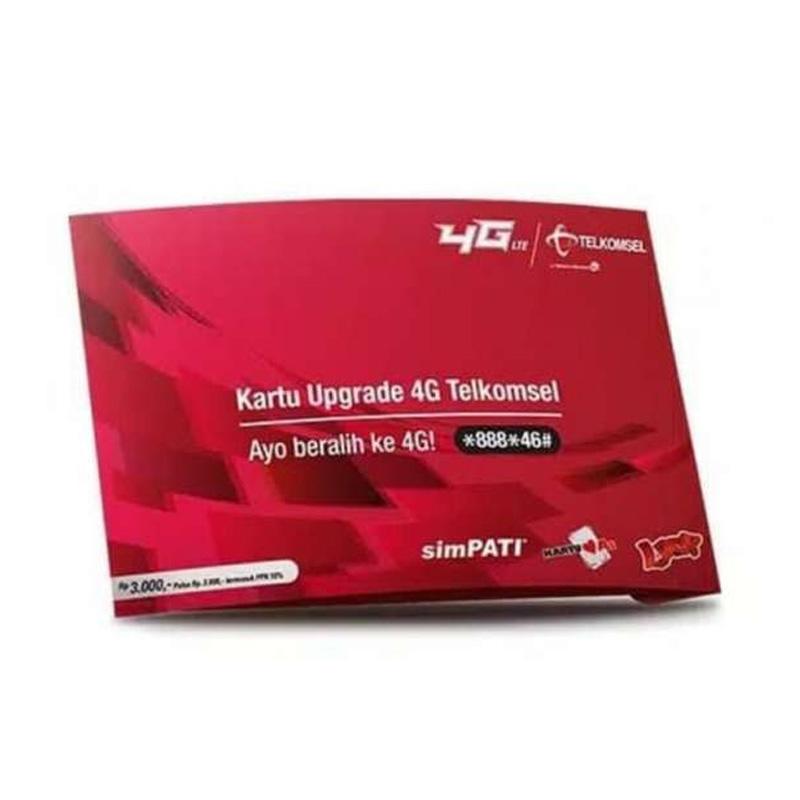 Jual Telkomsel Kartu Upgrade 4G Makin Untung Hingga 30GB [1 Bulan] di  Seller Telkomsel Official Store - Kota Jakarta Barat, DKI Jakarta | Blibli