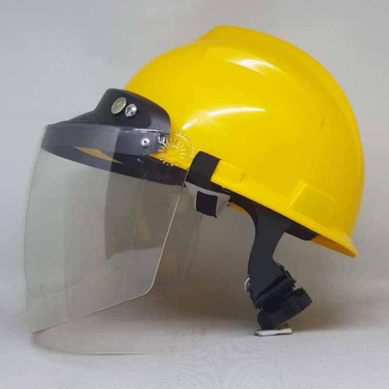 Helm face shield Clearance