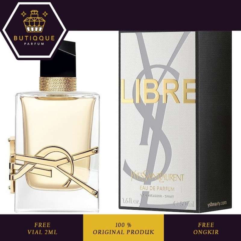 Parfum YSL Libre EDP 50ml Original Full Set