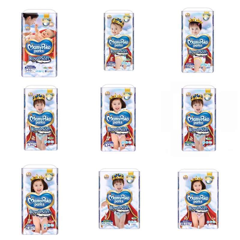 mamypoko royal soft pants