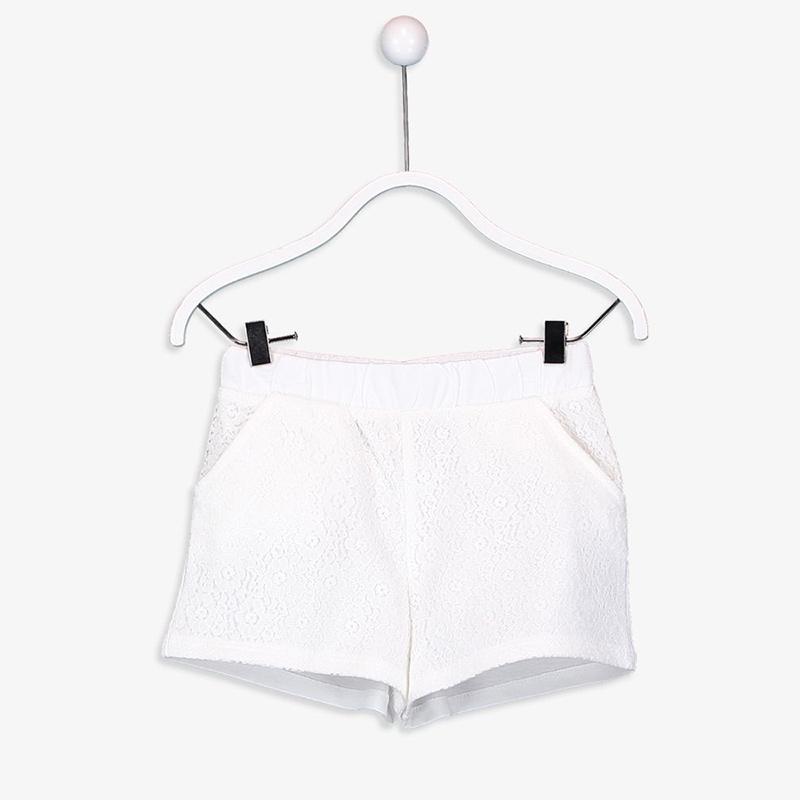 Jual Lc Waikiki Girl S Cotton Lace Shorts Ecru 9sm221z4 Murah September 2020 Blibli Com