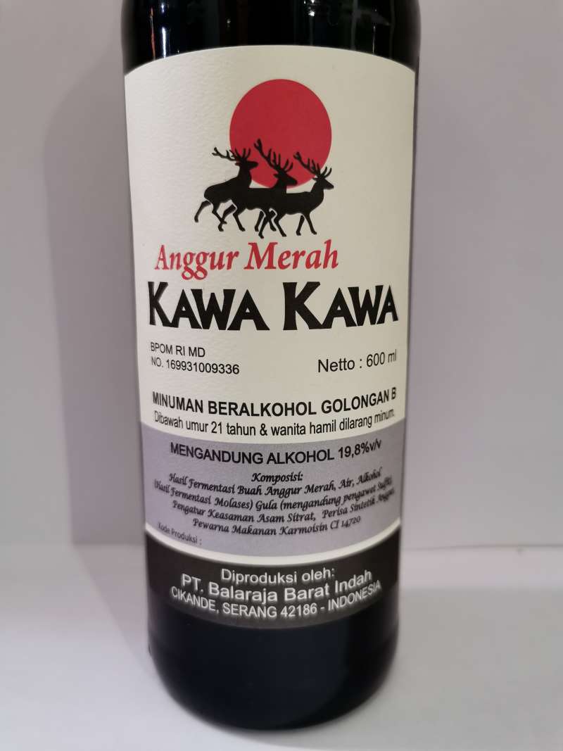 Jual Kuda Mas Anggur Merah Kawa Kawa 620ml Online September 2020 Blibli Com
