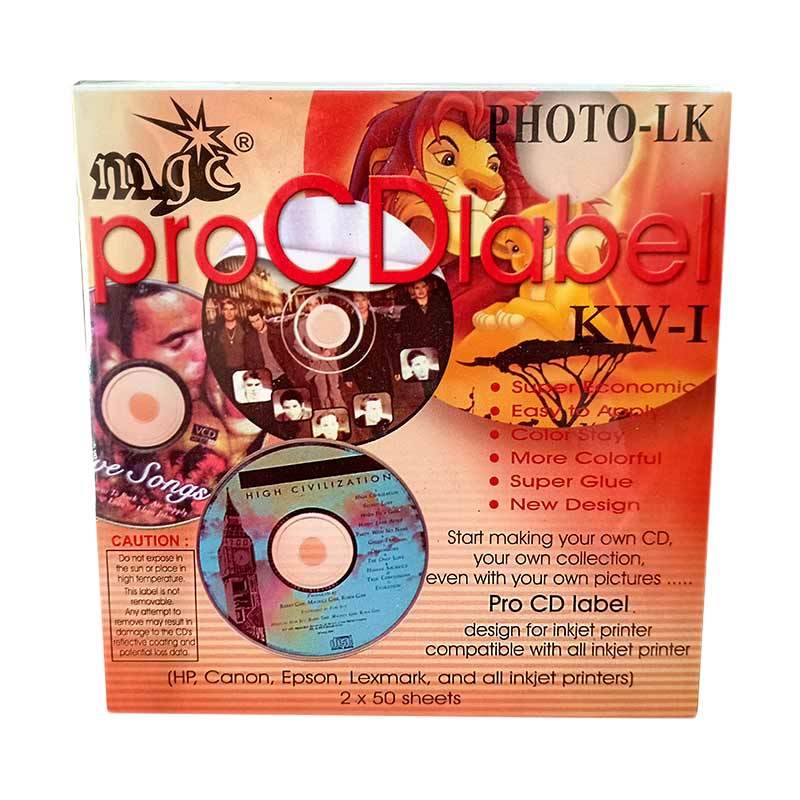 Promo Magic CD Label Glossy [50 sheets] Diskon 32% di Seller ...