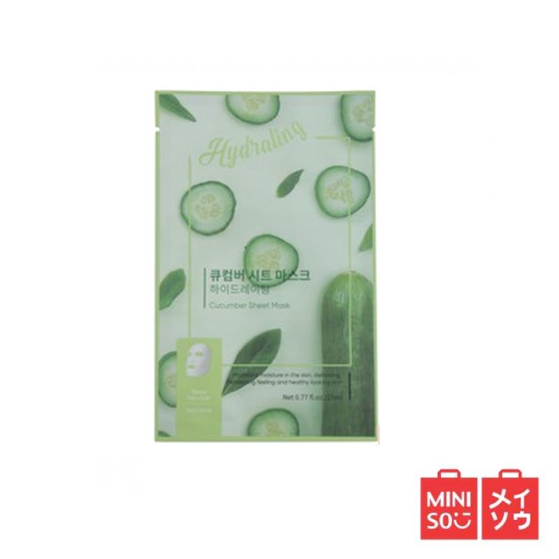 Jual Miniso Official Cucumber Aloe Peel Off Hydrating Moisturizing Organik Sheet Masker Wajah Di Seller Miniso Indonesia Kota Tangerang Banten Blibli