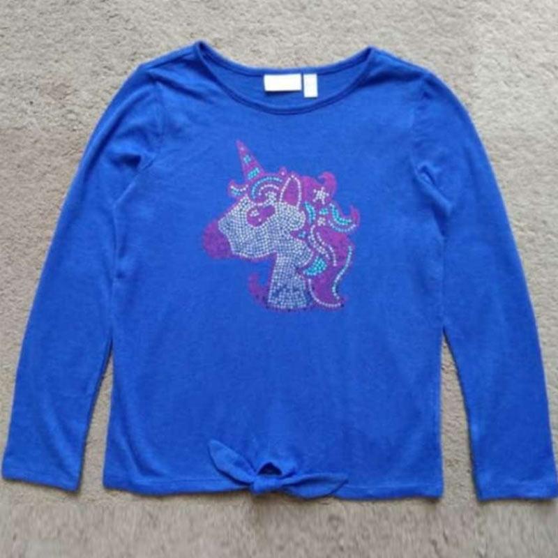 Jual Chloe S Clozette Unicorn Payet Kaos Lengan Panjang Anak